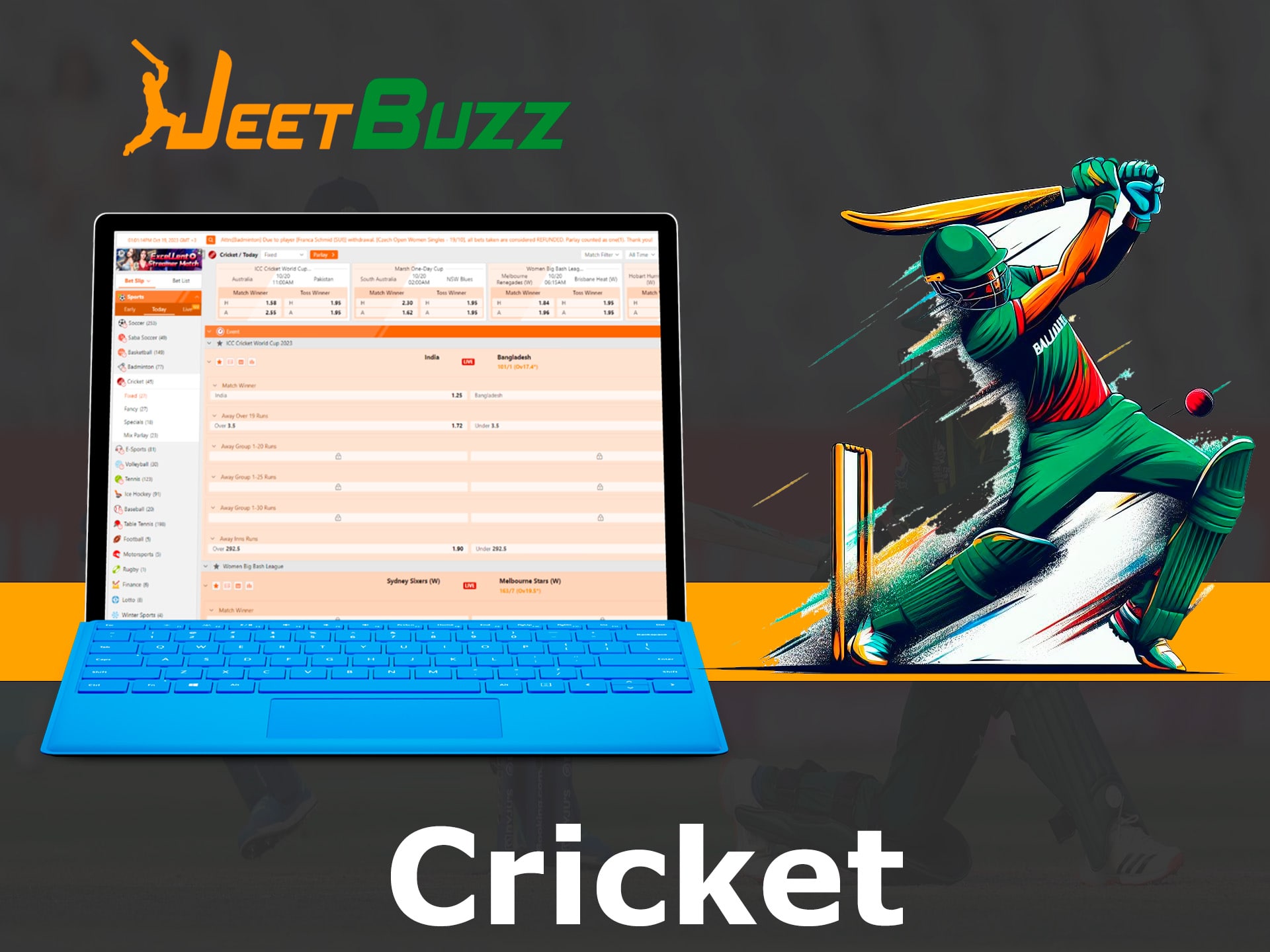 cricket betting