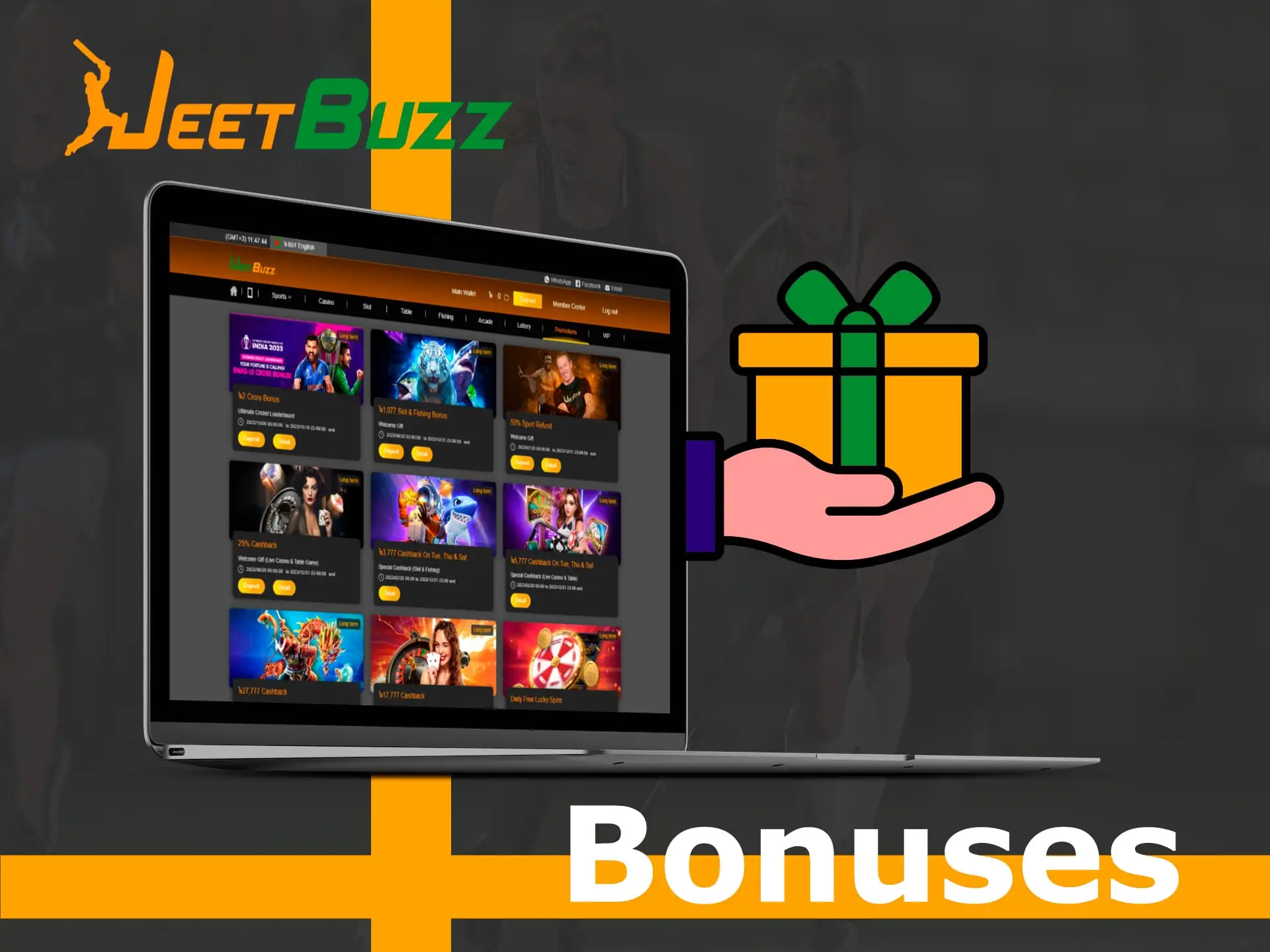 jeetbuzz bonus for Bangladeshi users
